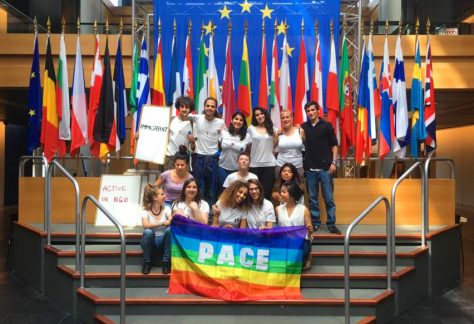 servas youth at European Parliament JUNE